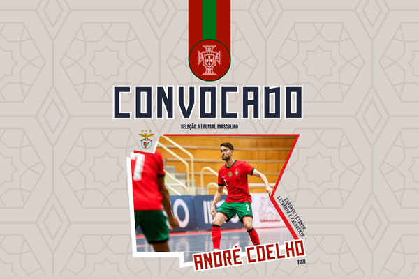 André Coelho convocado para o Campeonato da Europa